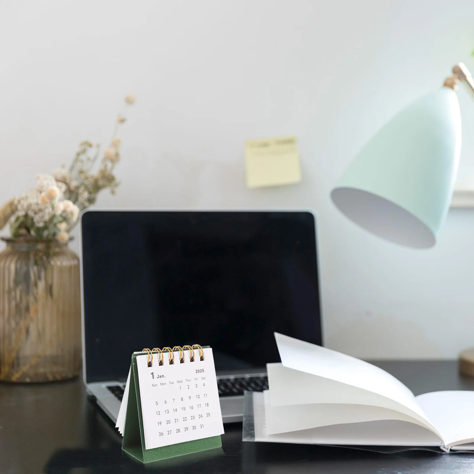 

Creative Mini Desk Calendar 2025 Flip Desktop Office Home Decorative Small Monthly Memo Reminder For Dorm Classroom Use