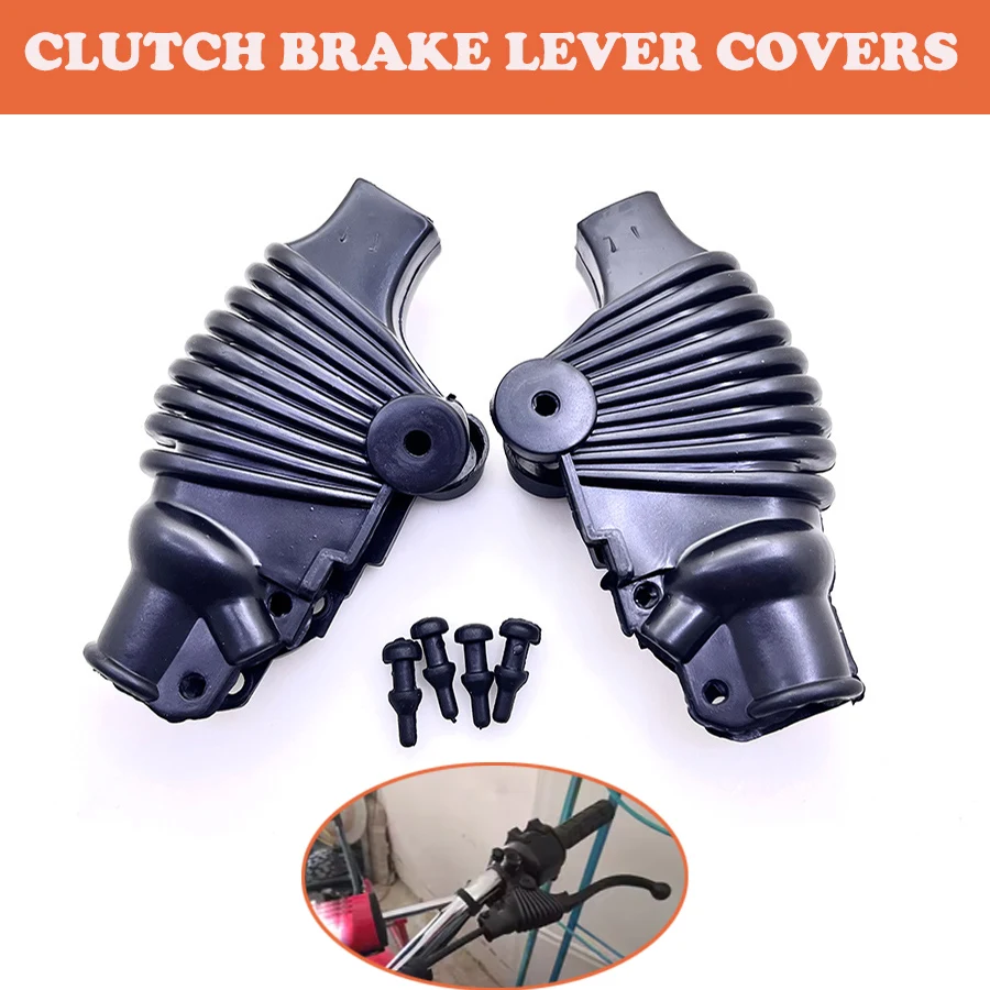 

1 Pair Motorcycle Rubber Brake Clutch Lever Covers For Honda CG125 ZJ125 XL70 XR75 SL100 XL100 CR125M Elsinore CT125 MR175 MT250