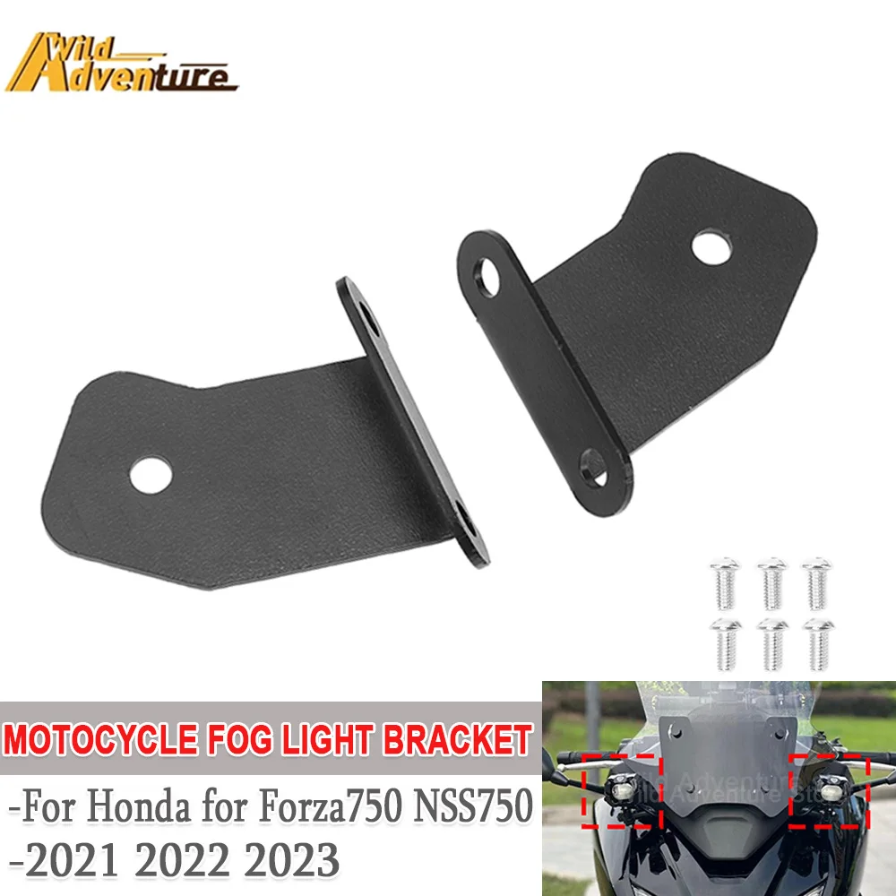 

Motorcycle Fog Light Led Bracket Auxiliary Lights Holder Support For Honda for Forza750 NSS750 2021 2022 2023 Fog Accessories