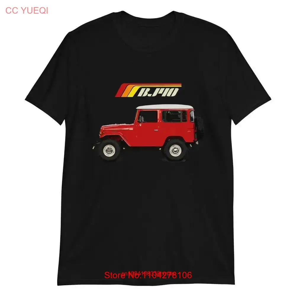 1978 Red BJ40 FJ40 Land Cruiser Off Road SUV  T Shirt long or short sleeves