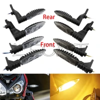 Luz LED de intermitente para motocicleta, lámpara intermitente delantera y trasera compatible con BMW K1200R K1300R R1200GS R1200R R1200S S1000XR F 650GS 800GS