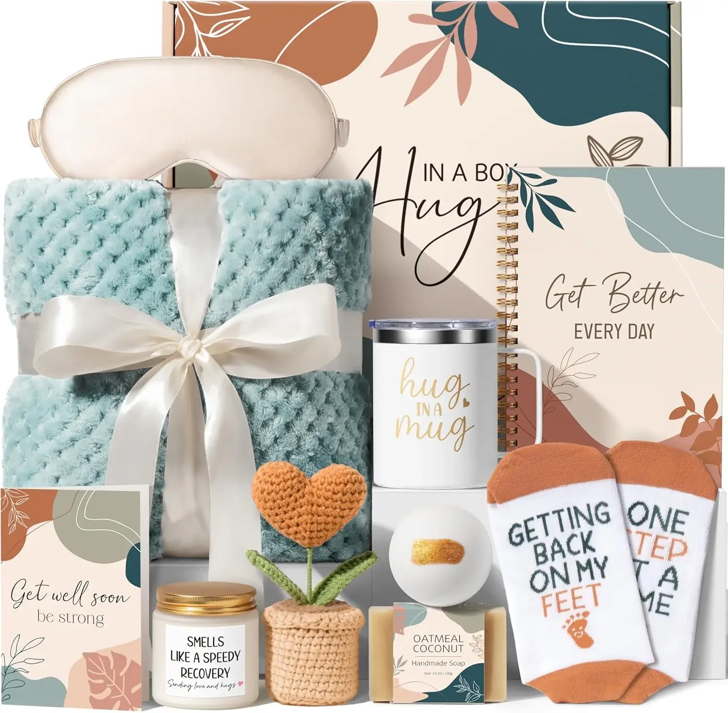 

Gifts for Women After Surgery Recovery,Gift Baskets for Women Chemo Care Package, Gifts for Sick Friends, Gift Box