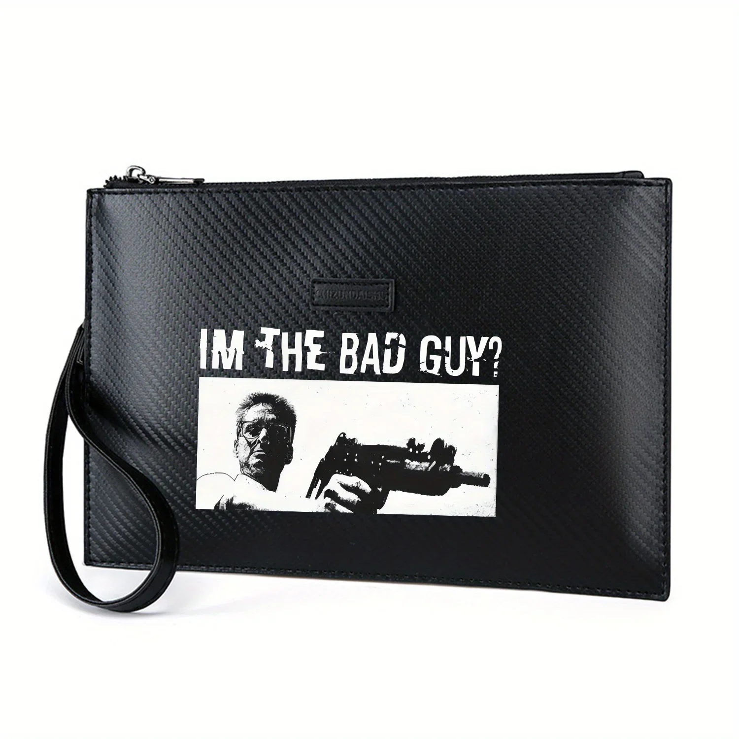 homem-segurando-arma-pergunta-ousado-elegante-impresso-pu-bolsa-masculina-elegante-e-pratica-para-transportar-todos-os-dias