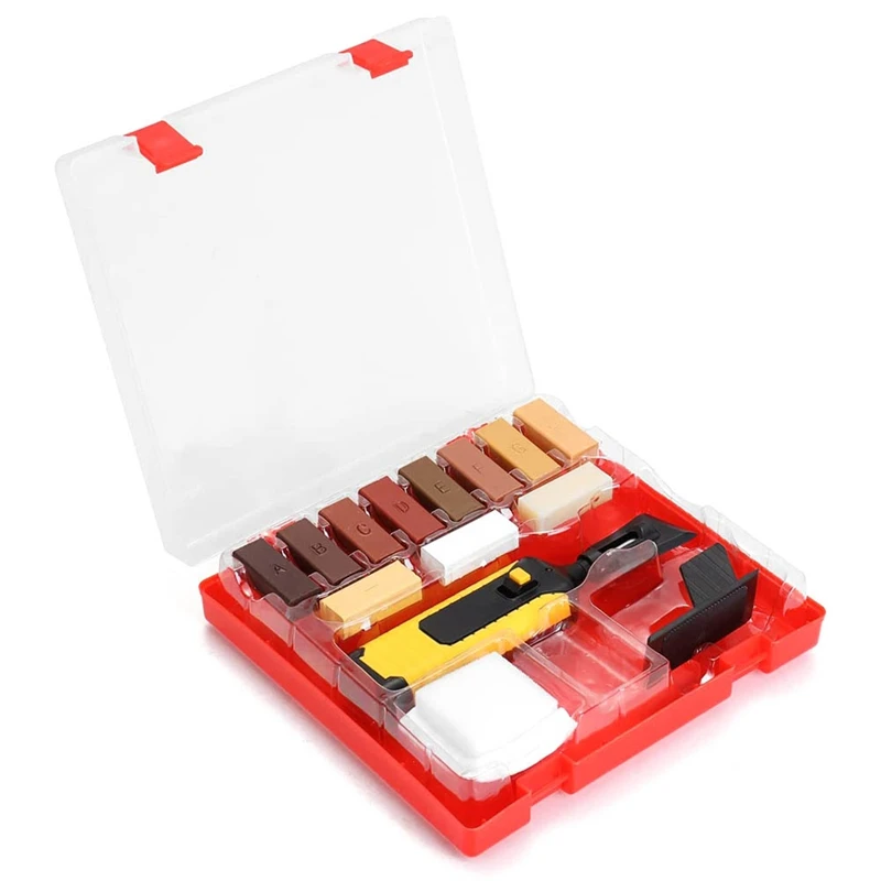 Wood Floor Furniture Scratch Repair Kit , Laminate Repairing Kit With Melting Tool For Cracked Stone Crack Chip Ceramic