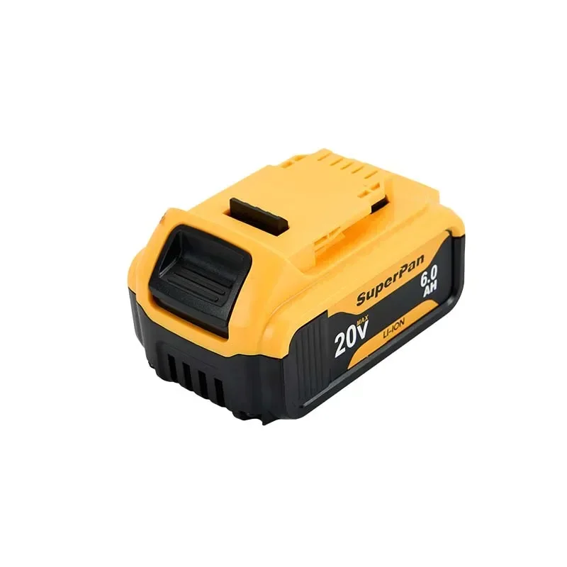 بطارية 20 فولت متوافقة مع أدوات الطاقة DEWALT - متوافقة مع 18 فولت، ارتفاع 12 أمبير في الساعة - بطارية ليثيوم أيون قابلة لإعادة الشحن