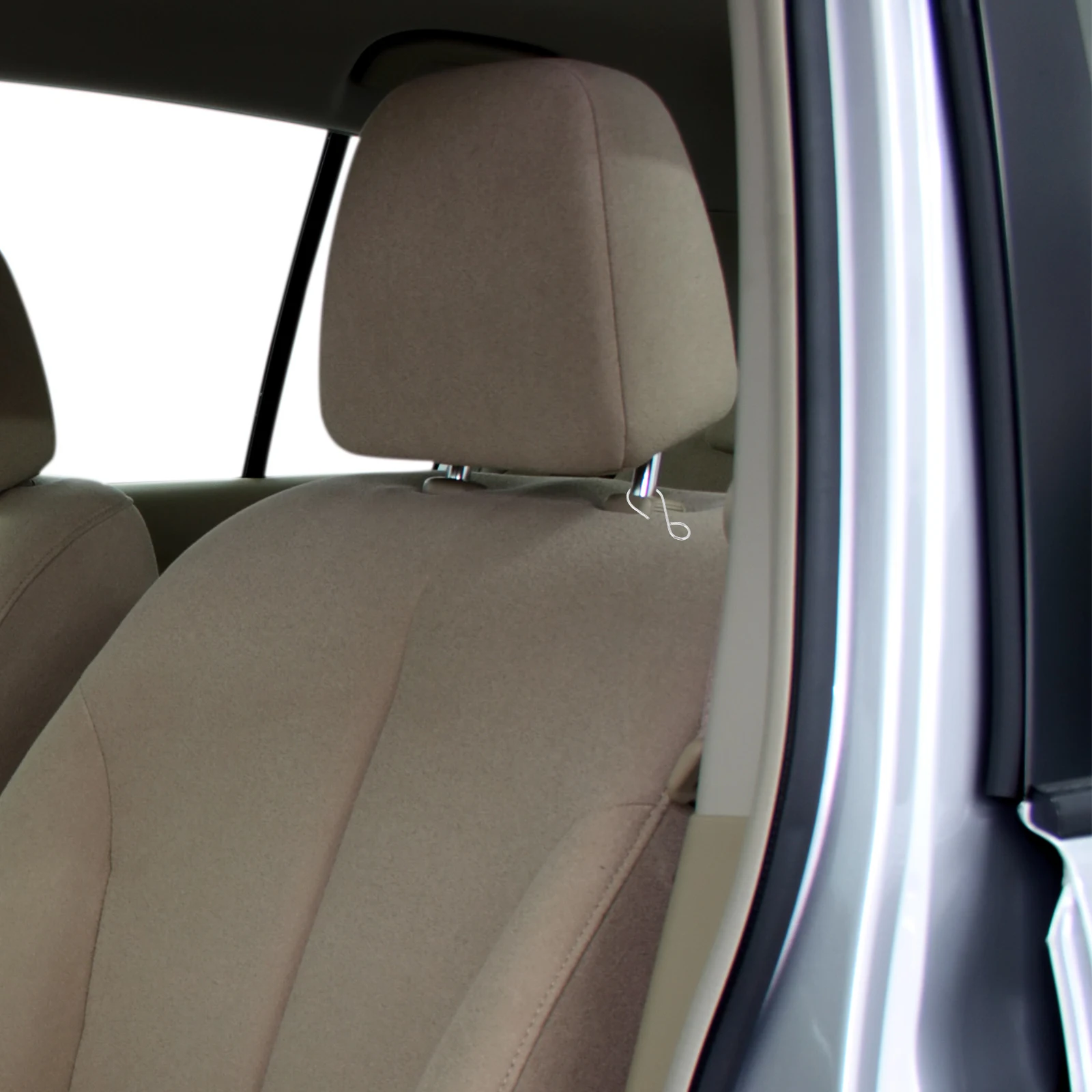 

100pcs Hooks for Car Seat Cover Installation Durable Metal Easy Cleaning Versatile Practical Suitable Various Settings