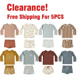 Clearance 2024 SS Kids Swim Swimwears For Boys and Girls Designer Children Summer Clothes Hawaii Bathing Suits Stylish Baby