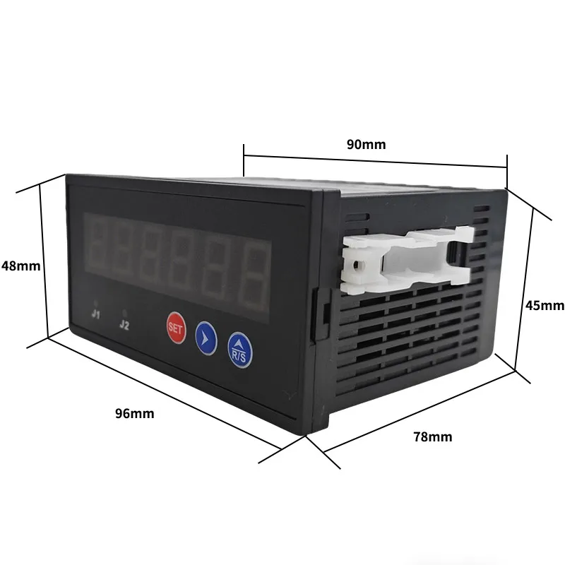 HB961 Intelligenter Reversierbarer Zähler 12V 24V HP961 6-stellige Digitalanzeige Raster-Tisch 2 Gruppenausgänge 24V 220V 85-260V – Detail 2