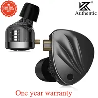 KZ Krila Adjustable Ring Iron In Ear Earphones for Computer Office Music High Fidelity Stage Monitoring Wired Earphones