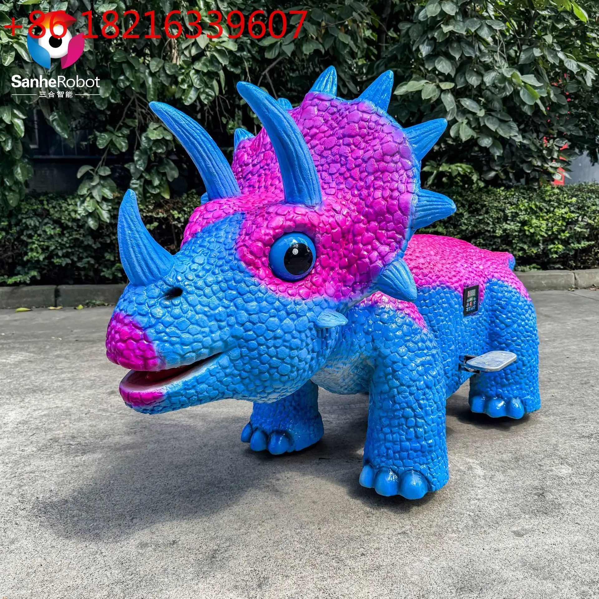 YAO walking car wholesale cartoon animal coin stroller outdoor park facilities manufacturer