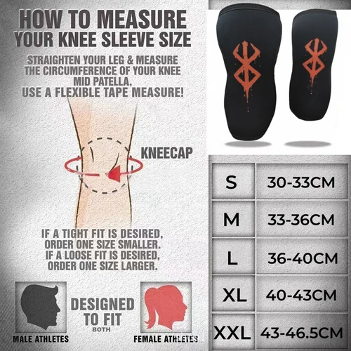 Imagen 2 del producto 1 par de rodilleras de fuerza, rodillera de compresión de neopreno de 7mm, soporte para levantamiento de pesas, levantamiento de pesas, sentadillas para mujeres y hombres