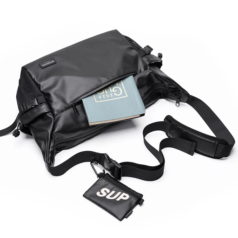 Men Bag Crossbody Bags Water-repellent Large-capacity Student Crossbody Bag Commuter Single-shoulder