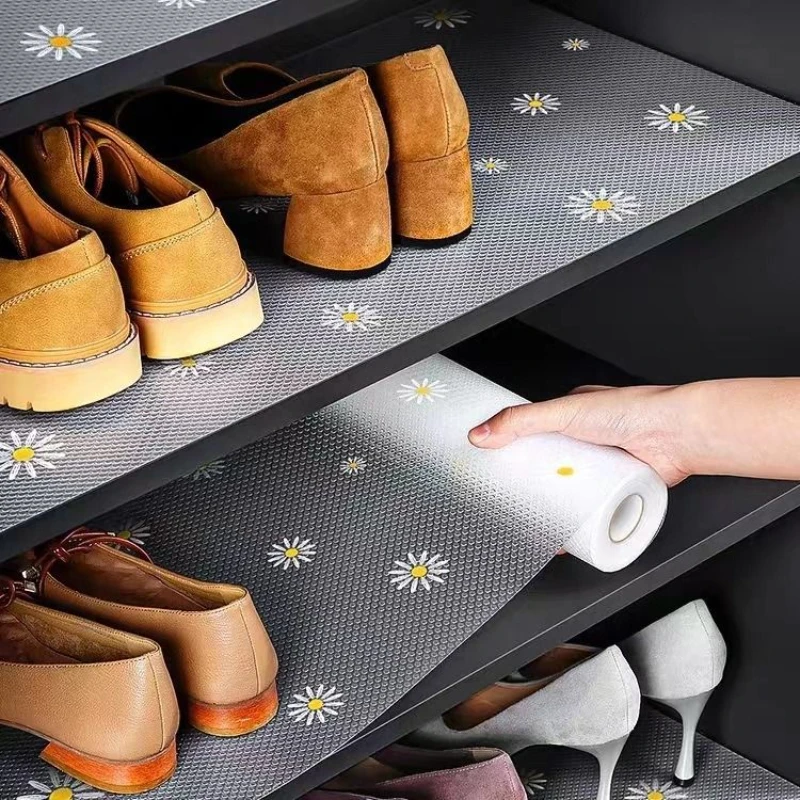 Picture 4: 1 Roll Daisy EVA Waterproof Fridge Pad Thickened Moisture-proof Anti Oil Kitchen Cupboard Mat Environmentally Shelf Drawer Liner