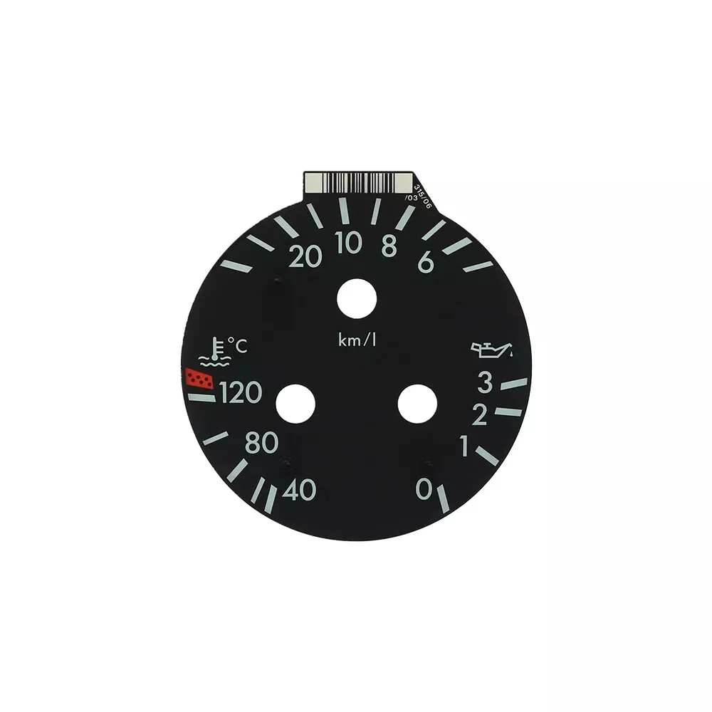 Ein Satz Messgeräte für das Mercedes W140 Instrumentencluster, Autoteile und Zubehör – Detail 8