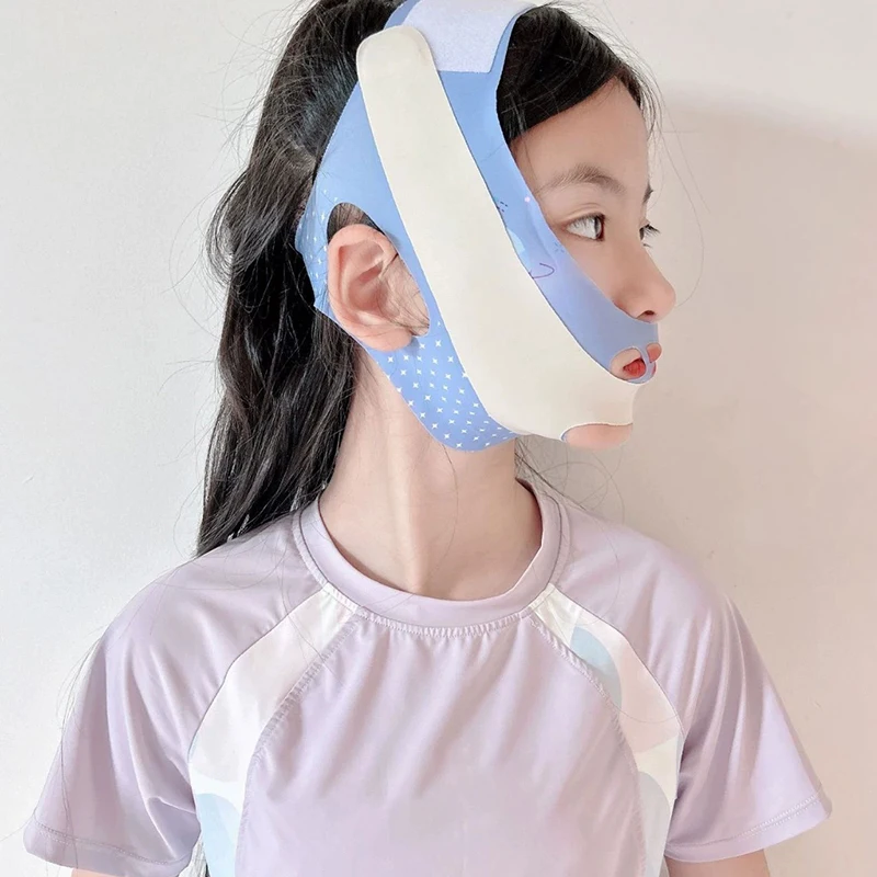 Children Sleeping Anti-Open Mouth Bandage V-face Mask Skins Tightening Correction Sleep Habits
