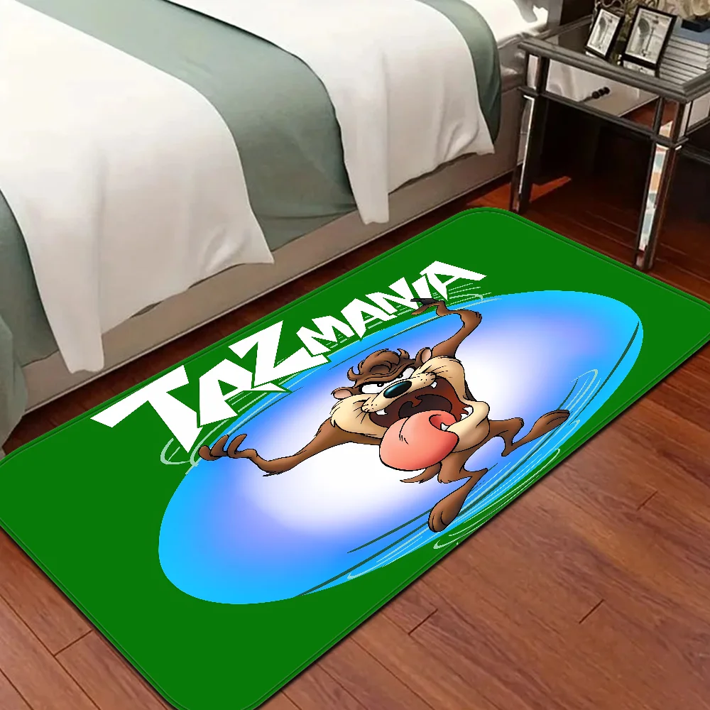 Taz Mania Room Mats Retro Multiple Choice Living Room Kitchen Rug Non-Slip Welcome Rug