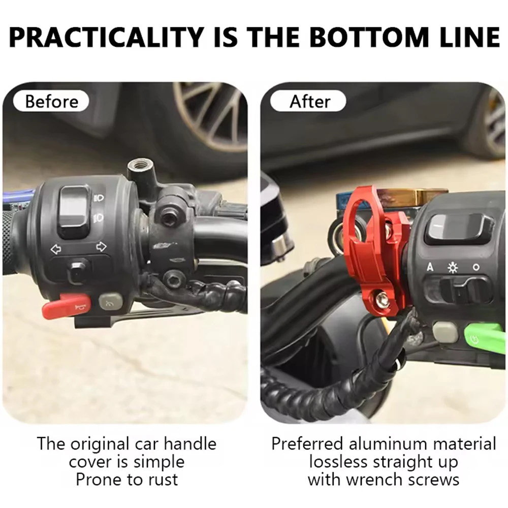 For Husqvarna Svartpilen 401 250 Vitpilen 250 Helmet Hook Luggage Clamp Bag Holder Hanger Mirror Hole Hook Motorcycle Accessorie