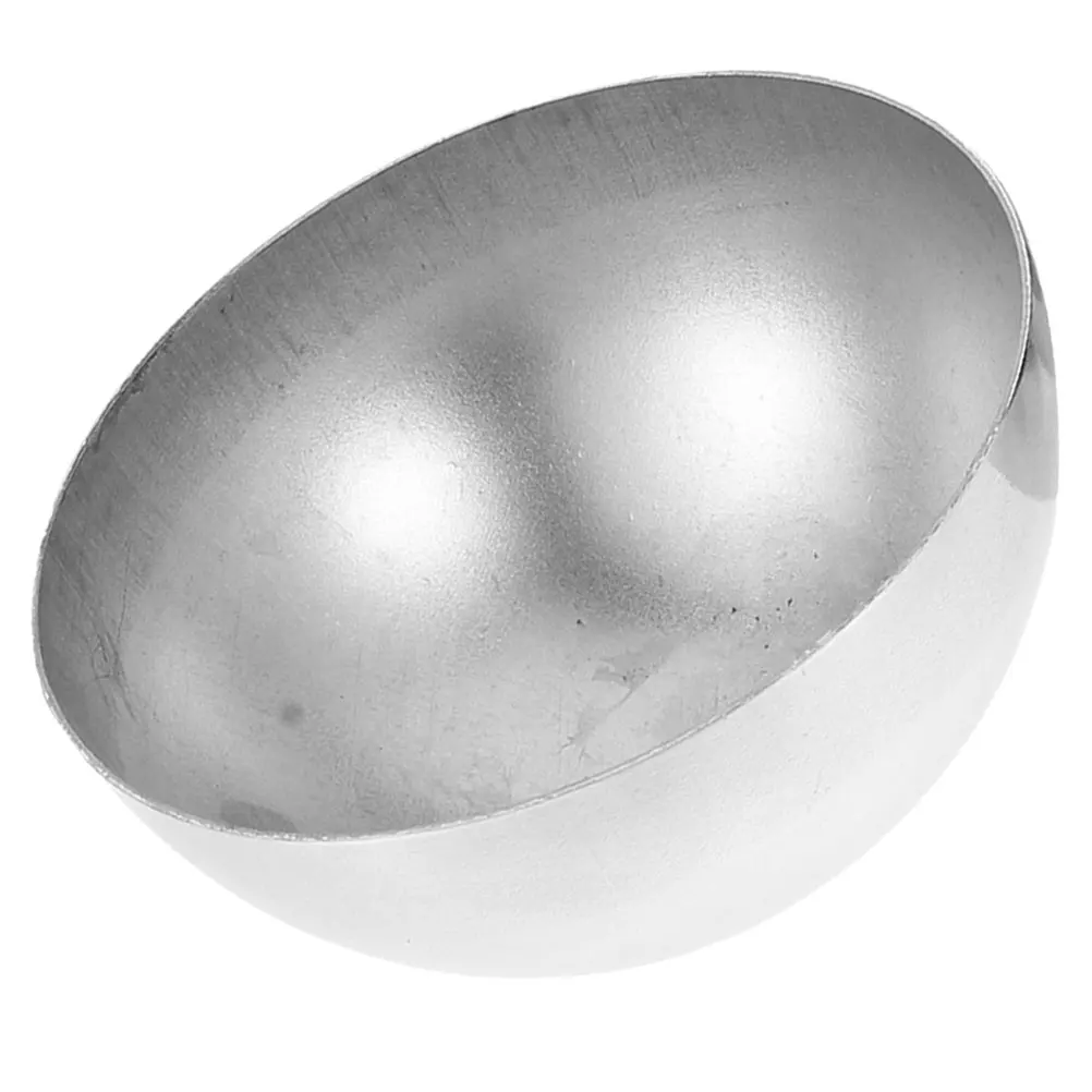

1pc Semi-sphere 304 Stainless Steel Hollow Mirror Ball Reflective Garden Globes Decor Home Wall Accessories Gazing Balls