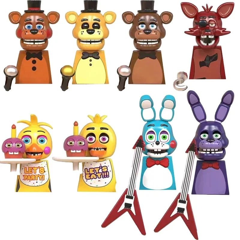 @WM6170 Anime Cartoon Model Bricks Horrible Thriller Mini Compatible Assemble Puzzle Toy Building Blocks Children Birthday Gifts view 4