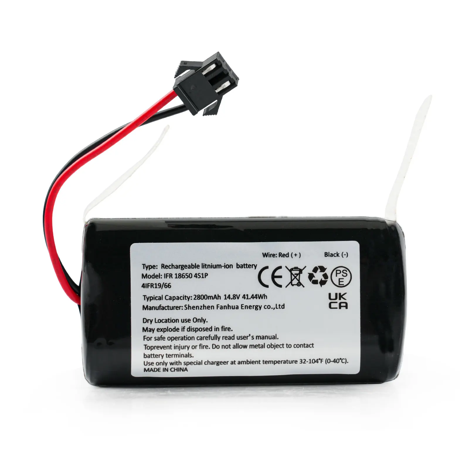 14.8V Replacement Battery for Coredy R300, R500+, R550, R580, R650, R3500, R3500S&Amarey A800, A900, Eufy RoboVac 11S, 11S Plus,