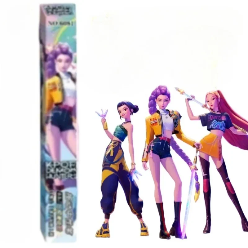 

hot KPop Demon Hunters Saja Anime Two-dimensional Press the pen Blind Box High-Value Convenient Office Signature Pen