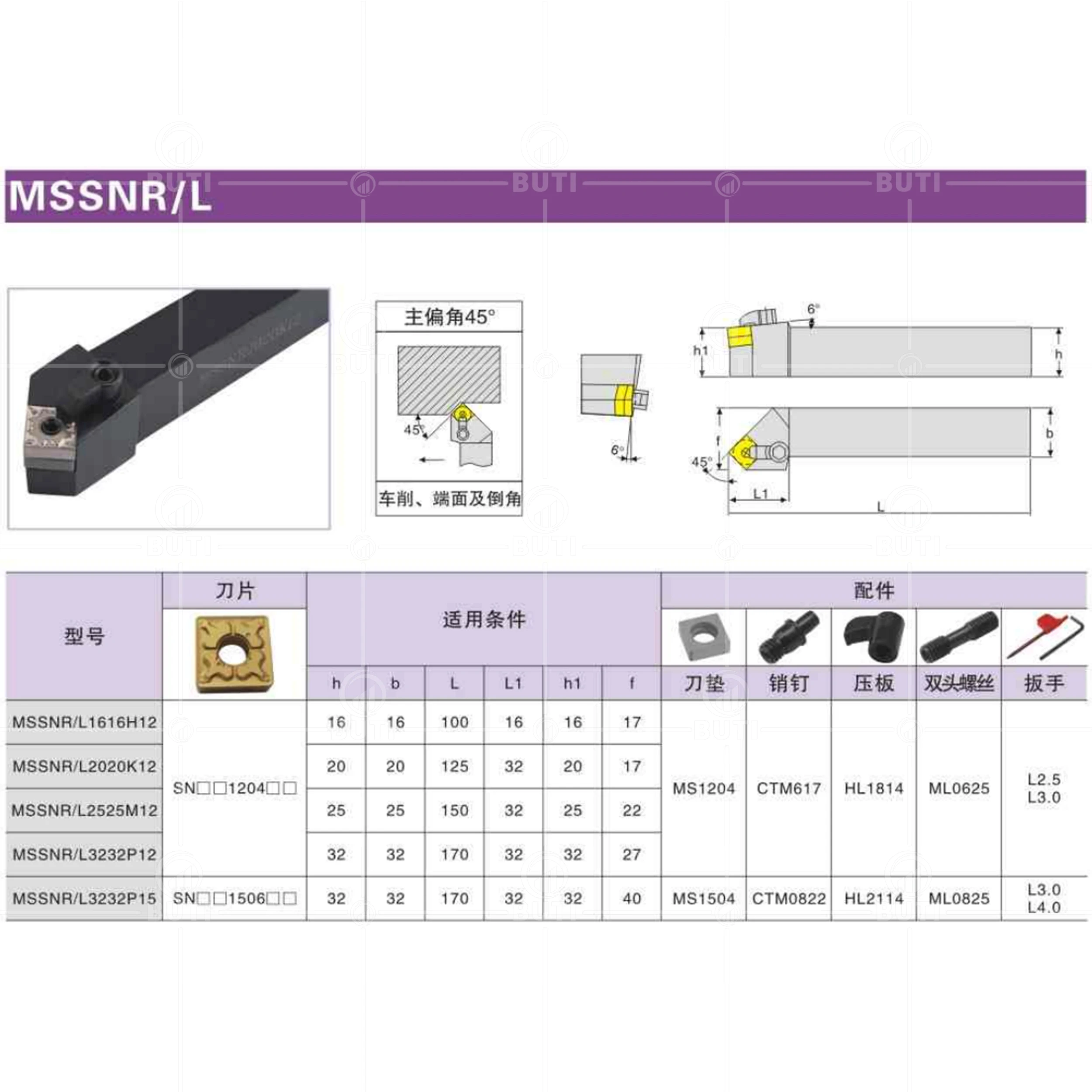 Imagem -05 - Deskar 100 Original Externo Torneamento Ferramentas Mssnr Mssnl1616h12 2023k12 Torno Branco Titular Cortador para Snmg Lâminas de Corte de Carboneto