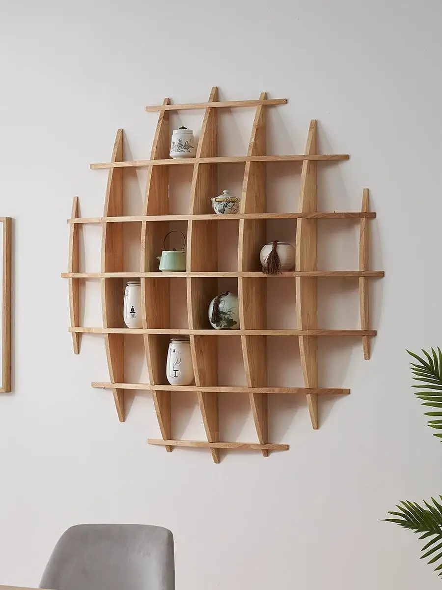 

Деревянный чайный сервиз, подстаканник, настенный держатель для чайной комнаты, многоуровневый дисплей, elf, настенный id Ra, бытовой органайзер