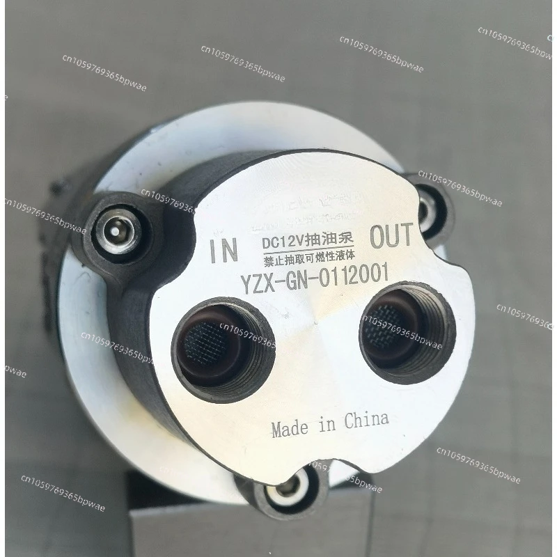 Diesel Fuel Transfer Gear Pump, 12V Low Noise Electric Pump for Vehicle Maintenance