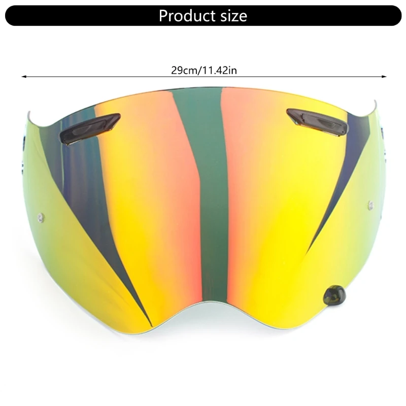 High Visibility PC Face Sunshades Multiple Color Option for Arai Cross3 TX3 XD4 Motorcycle Helmets Daily Commute Riding