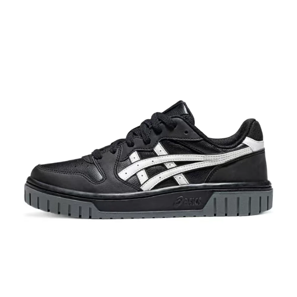 ASICS Court MZ 2.0 Women's Low-Top Sneakers – Comfortable, Versatile, Durable & Shock-Absorbing, Black and White 1203A624-001