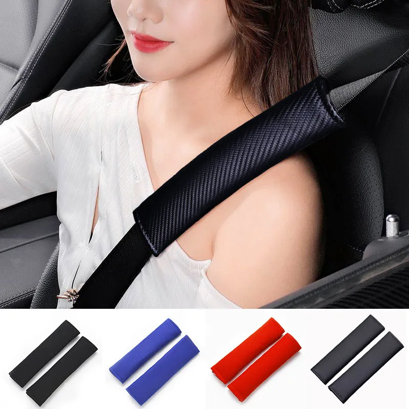 Car Safety Belt Cover Shoulder Pad For Chrysler 300c PT Cruiser 200 200c Pacifica STRATUS JS ASPEN Voyager RT Grand Accessories