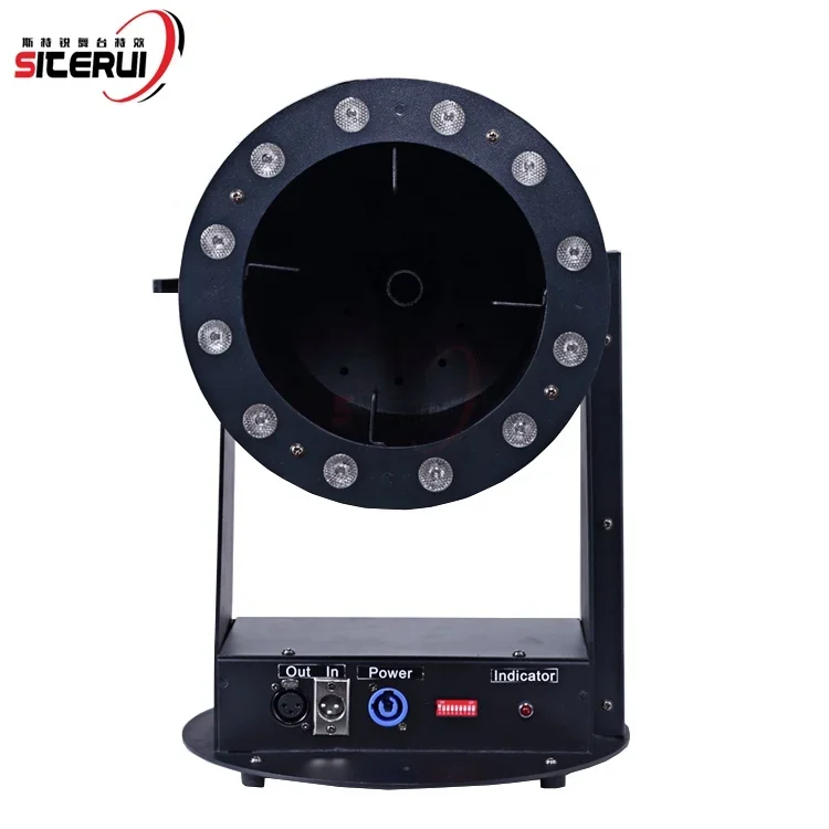 SITERUI High Quality LED 1200w Confetti Blower,DMX Confetti Machine,confetti Making Machine For Disco And Wedding