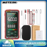 ANENG 681/683 6000 Counts Large Touch Screen Digital Multimeter Smart Anti-burn Rechargeable Universal Meter NCV Tester