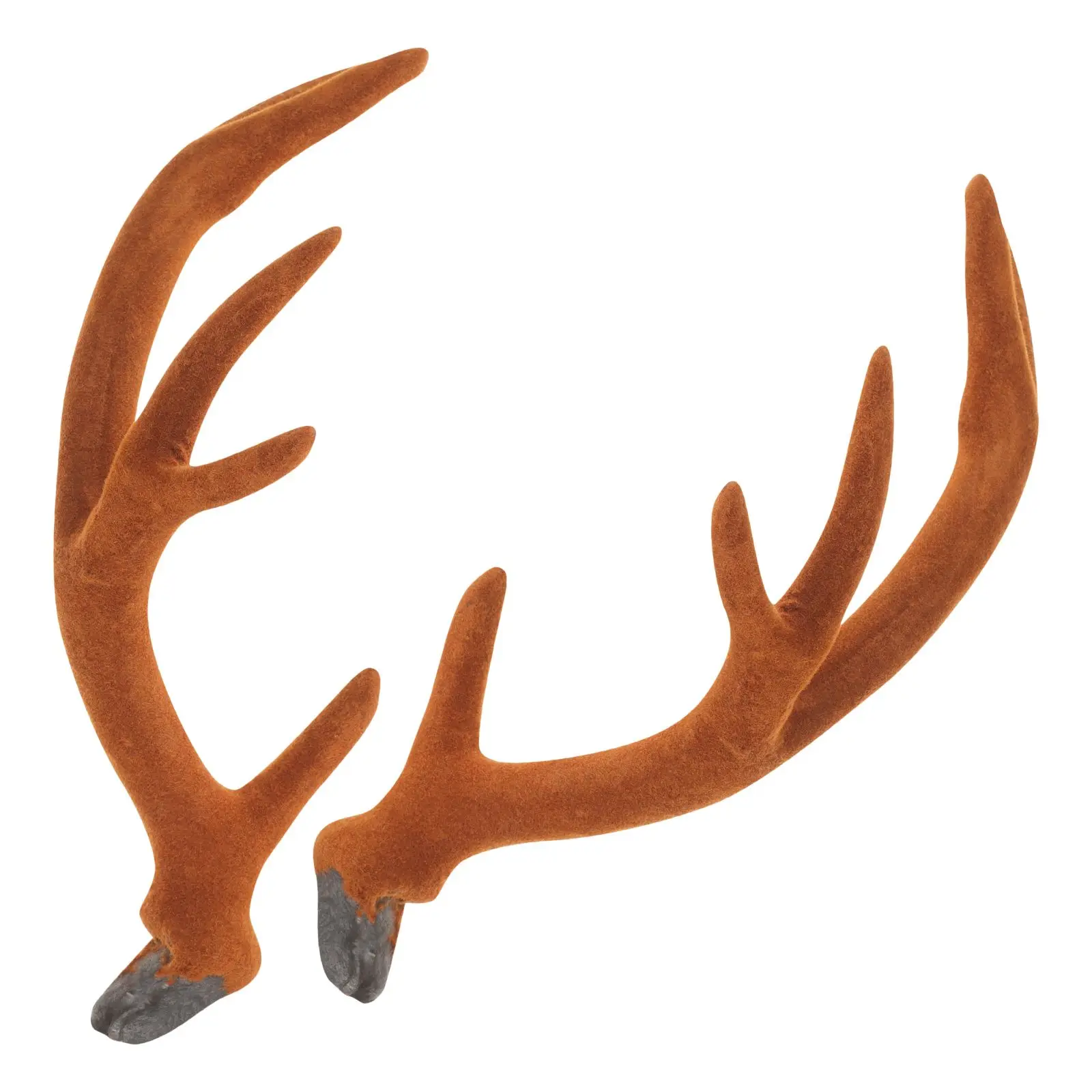 

Simulated Antlers Headdress Reindeer Christmas DIY Hair Accessories Supplies Headbands Animal Flocking Decorations Women
