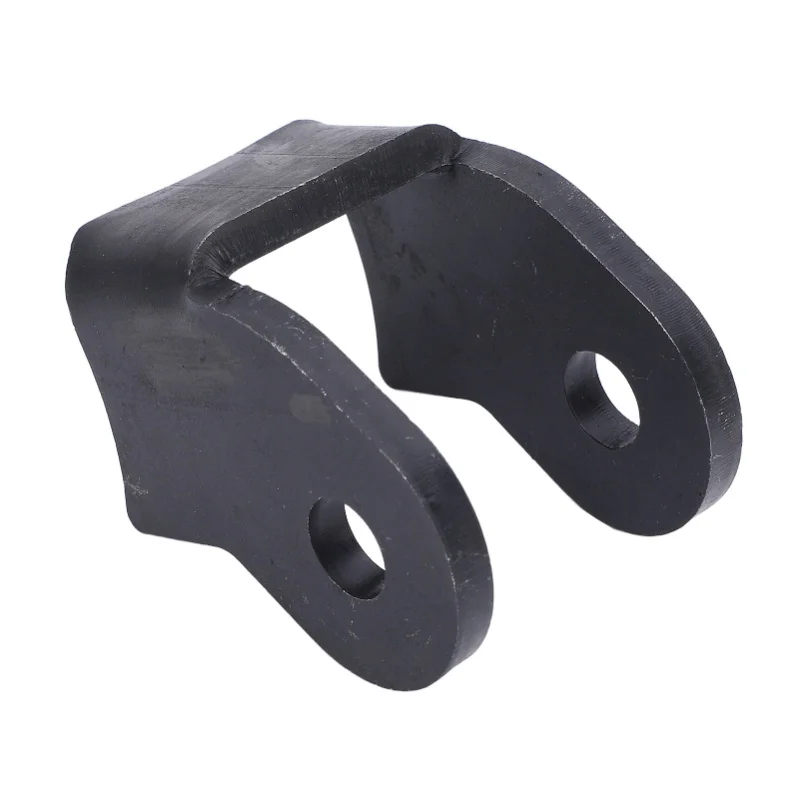 

1 пара стальных кронштейнов для крепления амортизаторов, усиленных, изогнутых, для внедорожных прицепов и седанов