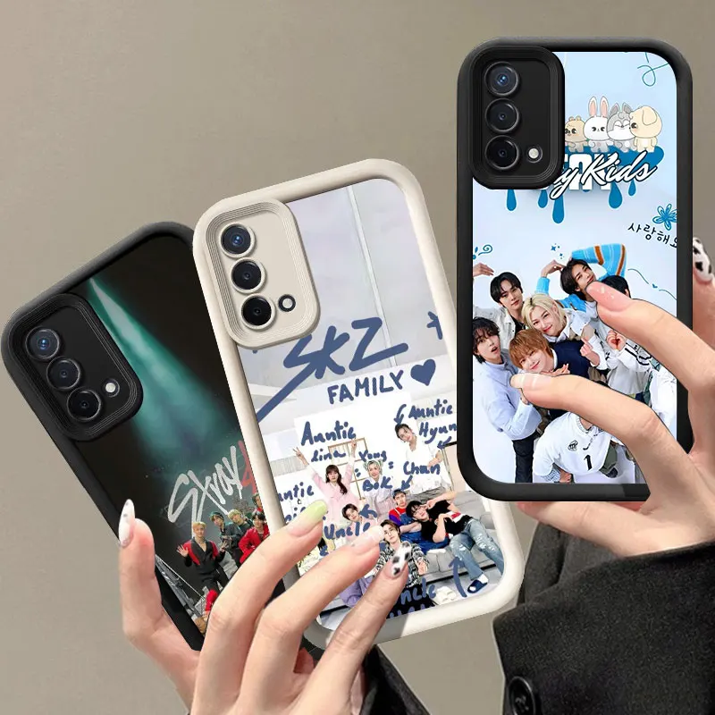 Kpop Stray Kids Phone Case For OPPO Realme C55 C63 C65 C67 Reno 10 11 12 13 Pro Plus A16 A17 A58 A74 A78 A98