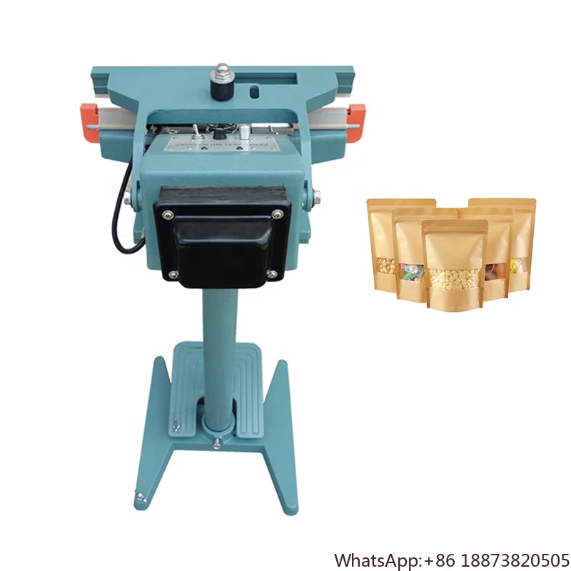 Pedal Heat Sealing Machine Aluminum Foil Plastic Bag Heating Sealer Food Beverage Machinery