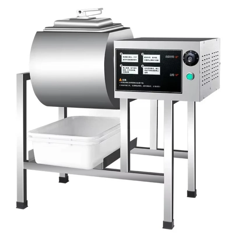 Electric Tumbler Chicken Duck Goose Pork Meat Processing Vacuum Marinating Machine