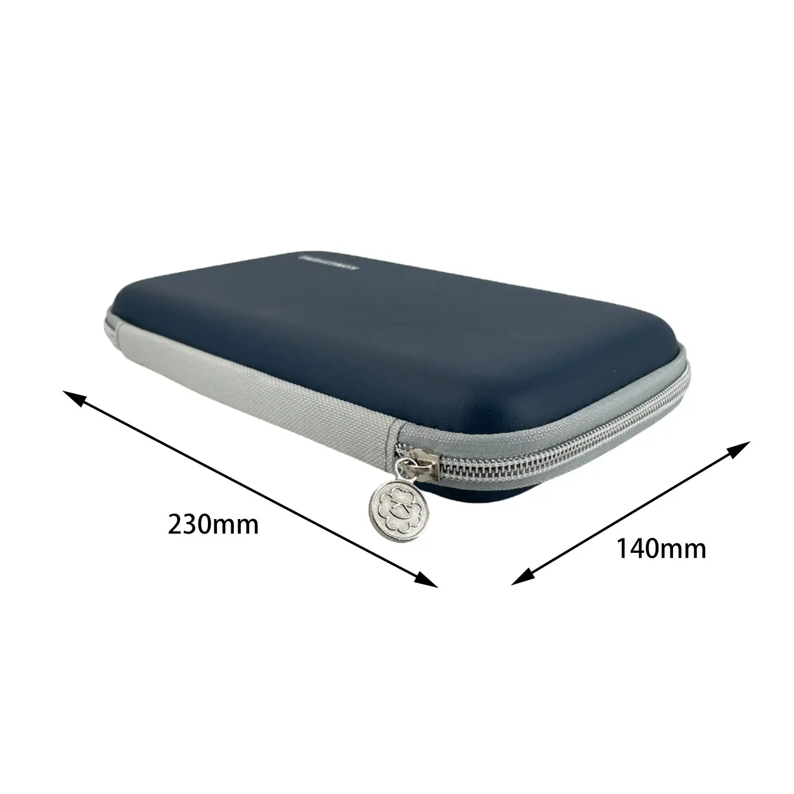Harmonicon Zipper Box Bag EVA Mouth Harmonica Case Durable Portable Organiser for Diatonic Sets Lessons and Travel