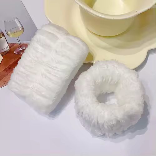 Wrist Washband Microfiber Wrist Wash Towel Band Wristband Scrunchies for Wash Face Absorbent Wrist Sweatband for Women Headband - Image 12