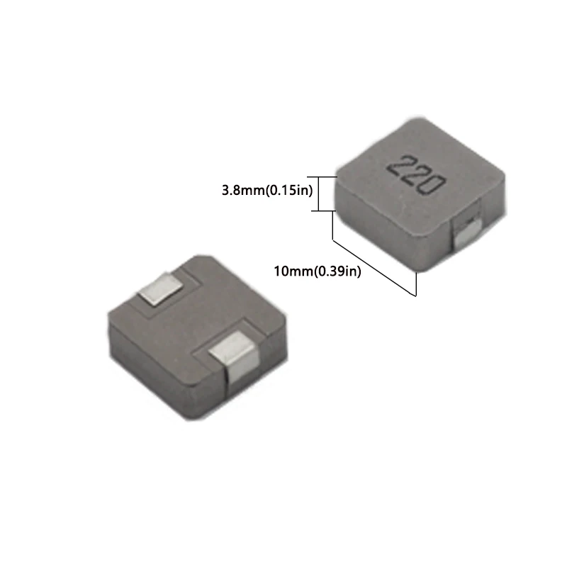 【30PCS】SMD Power Inductors 2.2uh 2R2 4.7uh 4R7 6.8uh 6R8 10uh 100 220uh 220 Chip Inductor 1040