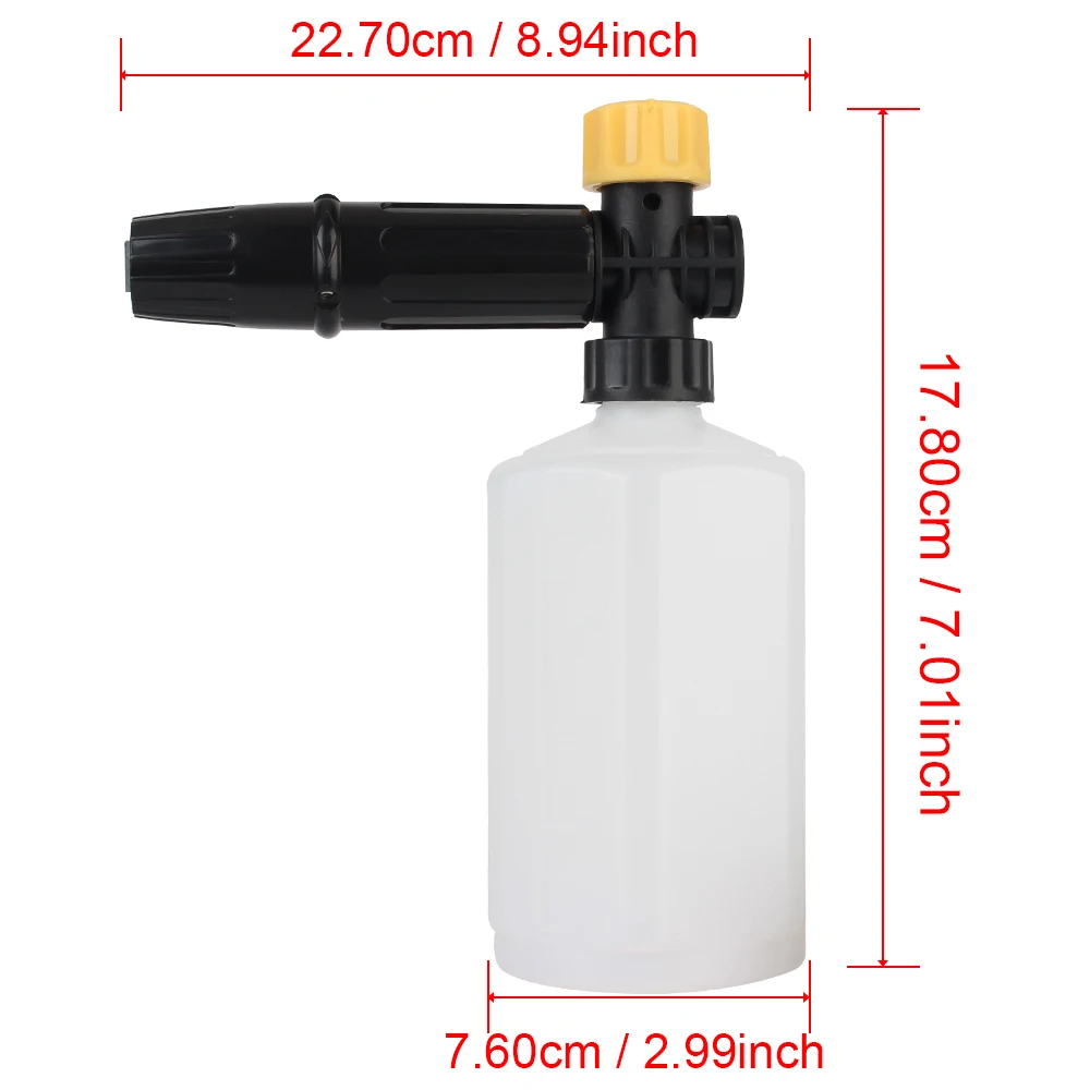 For Karcher Kranzle Interskol Elitech Huter Foam Lance Cleaning Tool High Pressure Washer Car Wash Water Gun Foam Generator