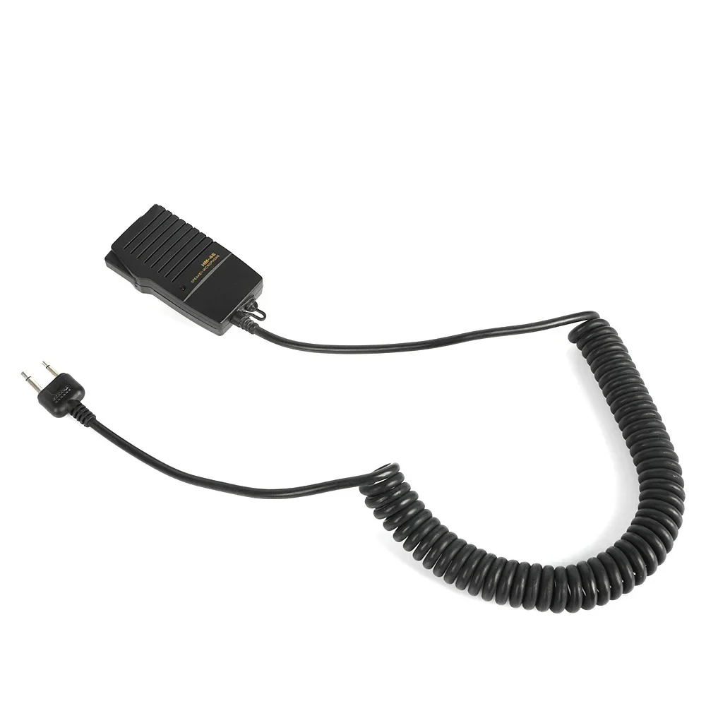 HM-46 altavoz de mano micrófono PTT 3,5mm conector de auriculares para ICOM IC-V8 V82 V85 IC-T2H IC-T7H T8A 2AT E90 W32A Radio