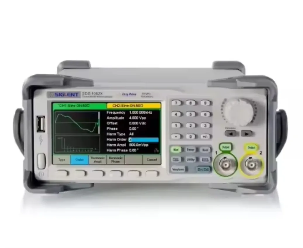 SIGLENT 2ch SDG1032X High Precision Sine Wave Arbitrary Wave Generator 30 MHz 150MSa/s 14bit USB #xhd