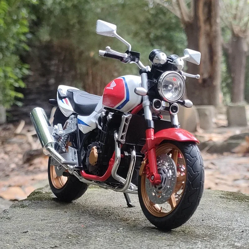 Honda CB1300SF Liga Cross-Country Modelo de Motocicleta, Metal Simulação, Diecast Metal, Street Racing, Kids Gift, 1:12