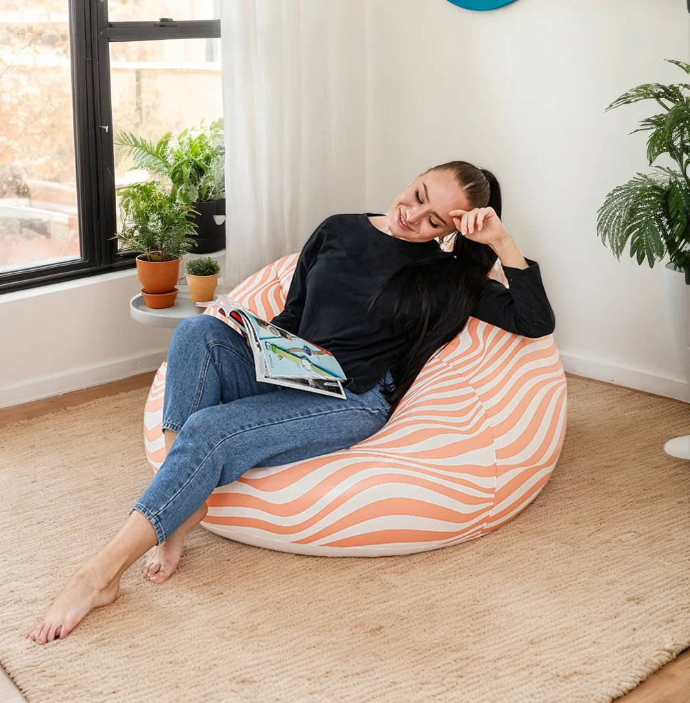Large Lazy Inflatable Sofa Chairs PVC Lounger Seat Bean Bag Sofas Pouf Puff Couch Tatami Living Room Supply Outdoor Camping