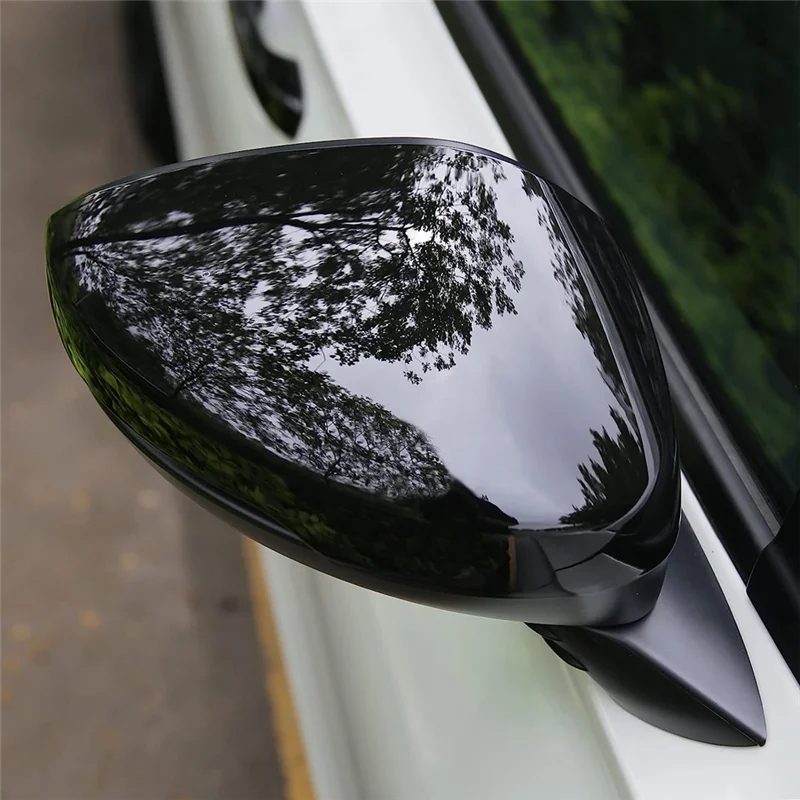 أصيلة لهوندا CR-V 2023 أجزاء باب السيارة غطاء مرآة جانبية مرآة الرؤية الخلفية غطاء حماية الكسوة الخارجي لاصقة تزيين