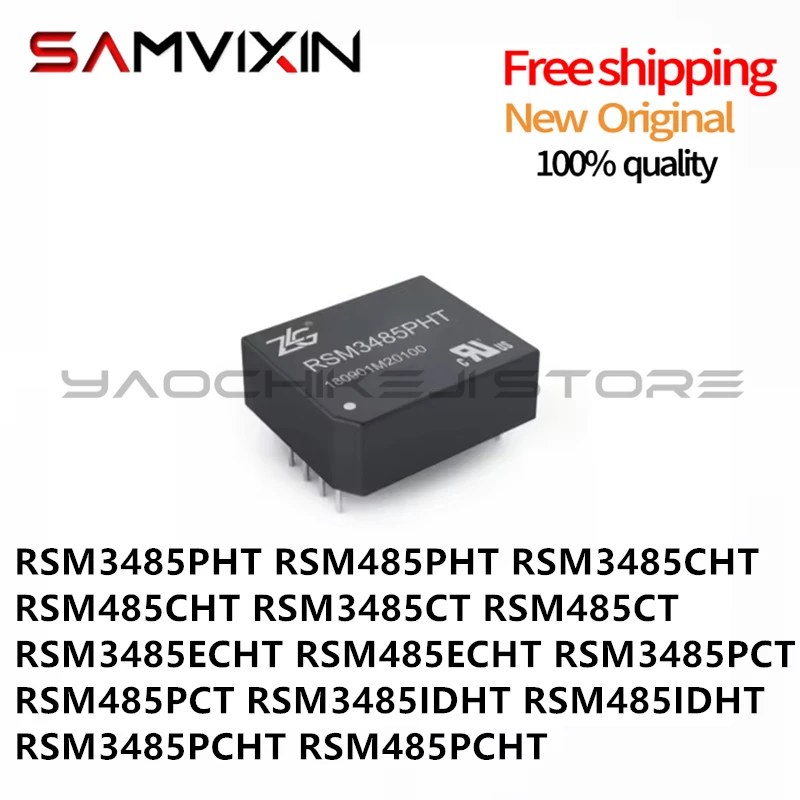 100% (5piece) NEW RSM3485PHT/RSM3485ECHT RSM485CHT/CT/PCT/PCHT/IDHT RS485 to send and receive mail