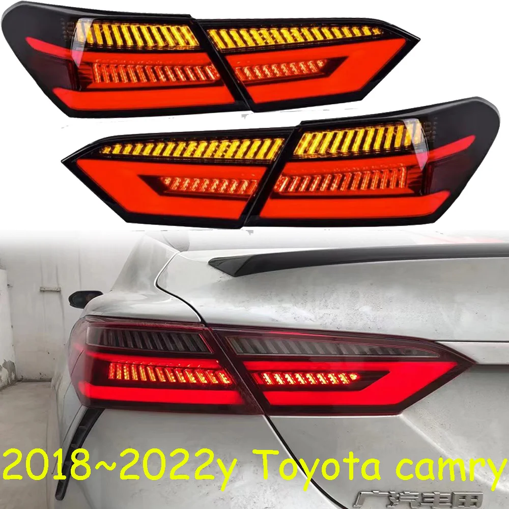 

car bumper aurion tail light for Toyota camy taillight LED 2018~2022y car accessories for Toyota camry fog lamp