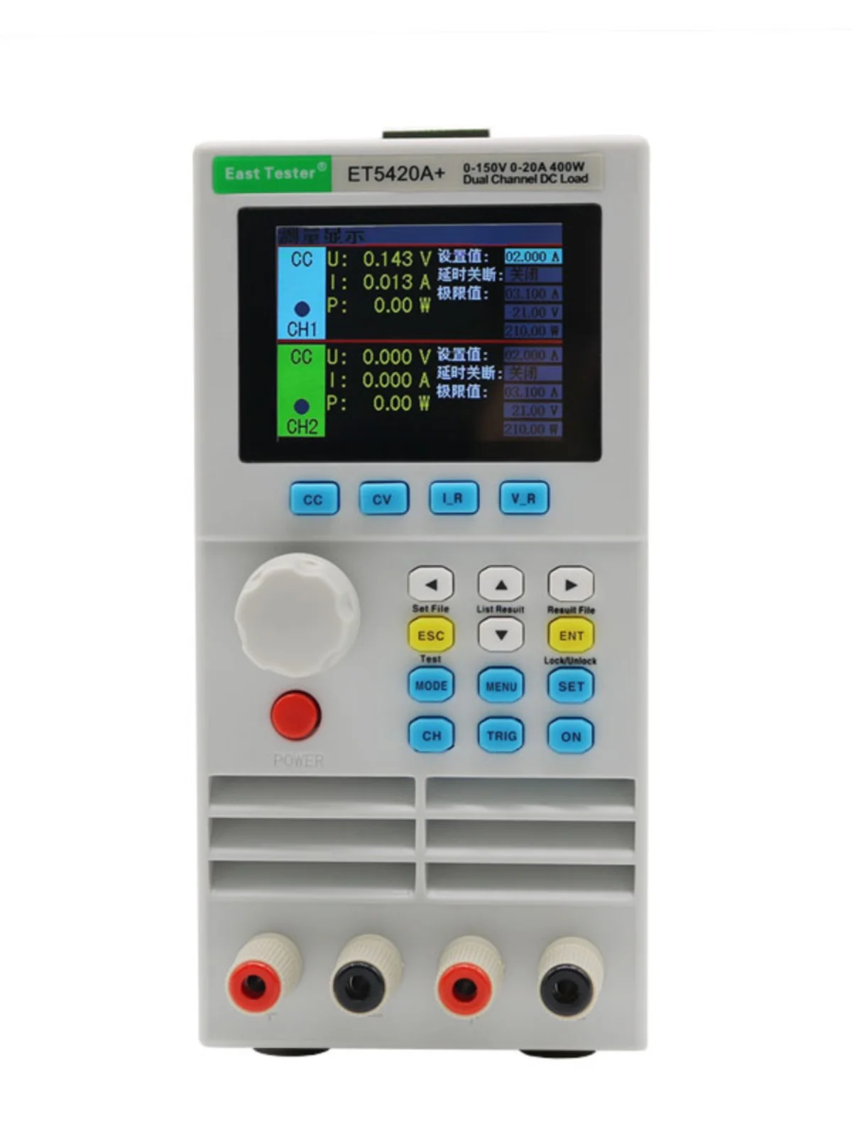 

ET5408A+ DC electronic Load meter ET5410A+ single and dual channel programmable battery capacity test